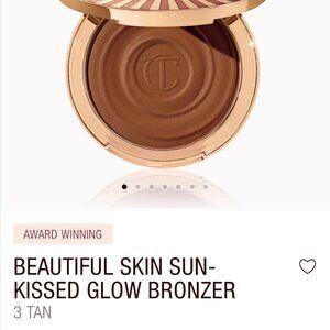 Charlotte Tilbury Sun-Kissed Glow Bronzer - 3 TAN  NIB